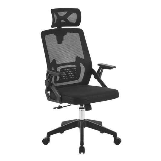 Silla de Escritorio Ergonómica Doha Negro